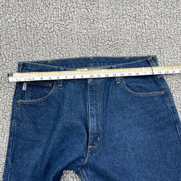 Carhartt B230 Relaxed Fit Denim Jeans Blue Men's 38 x 34 NEVER WORN - Picture 7 of 13